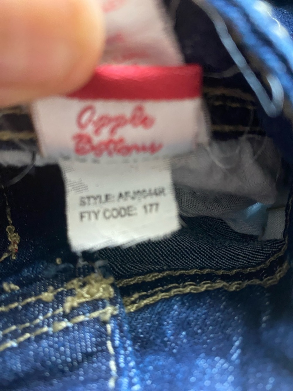 Apple bottom jeans size 11/12 excellent condition! - Picture 8 of 9